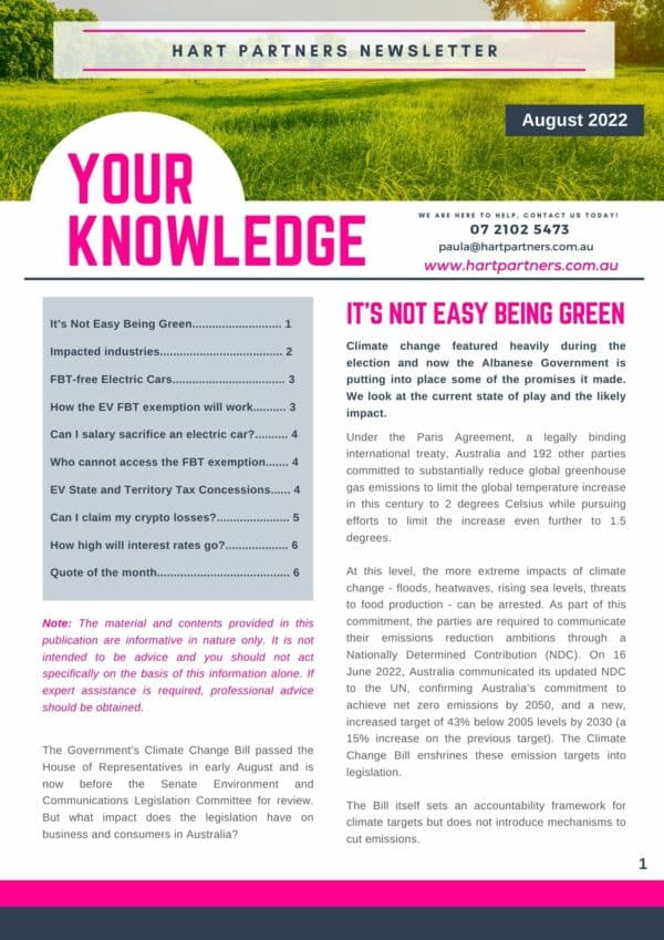 Know Your Knowledge August 2022
