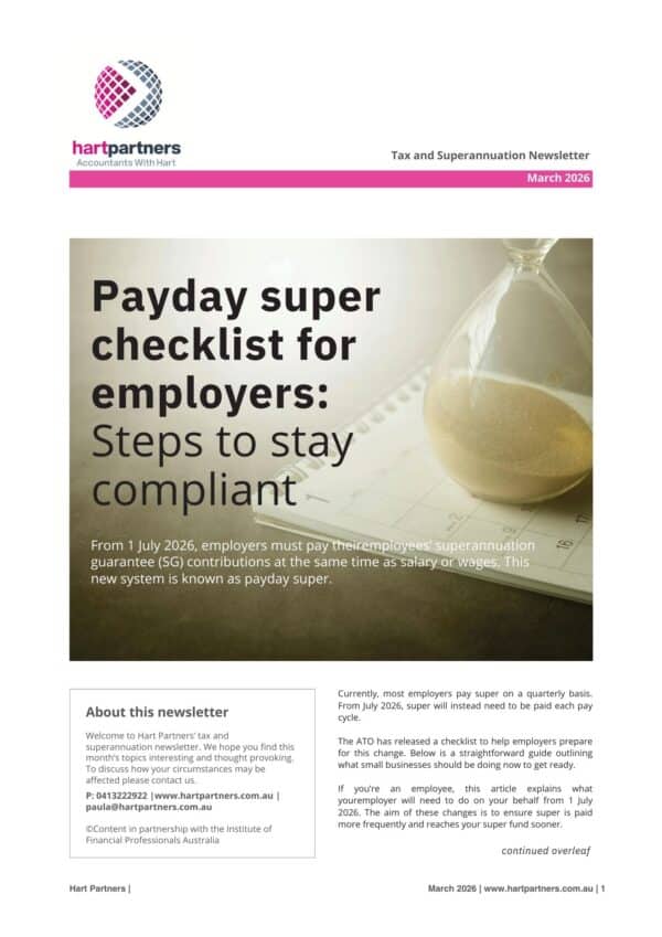 Hart Partners' Newsletter for March 2026